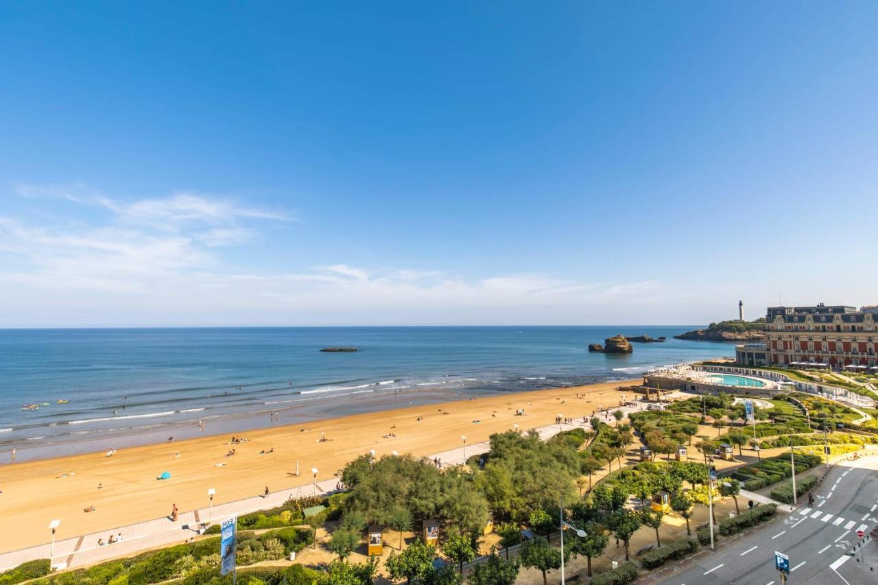 Nouvelle Vague Modern Ocean View Studio W Balcony - Swimming Pool Biarritz Exterior photo