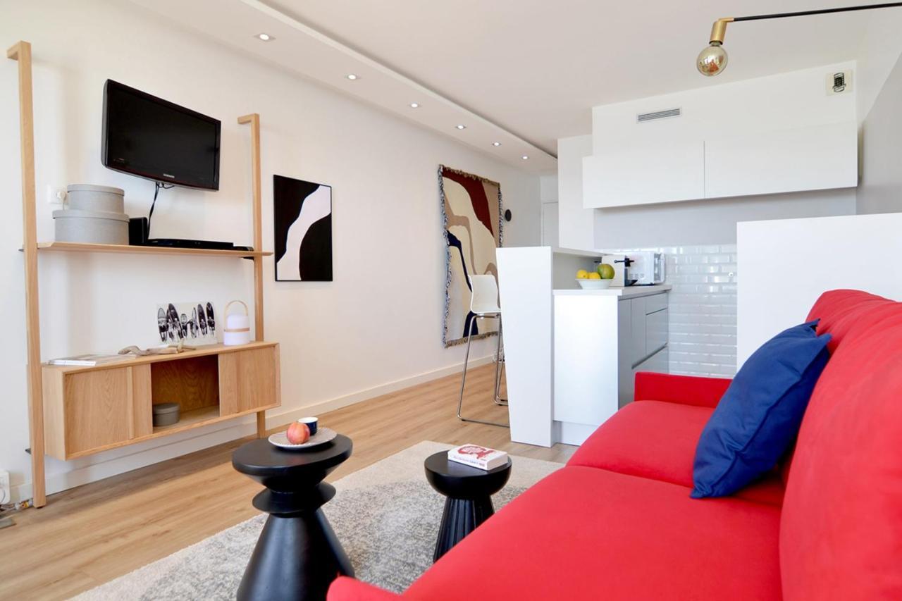 Nouvelle Vague Modern Ocean View Studio W Balcony - Swimming Pool Biarritz Exterior photo